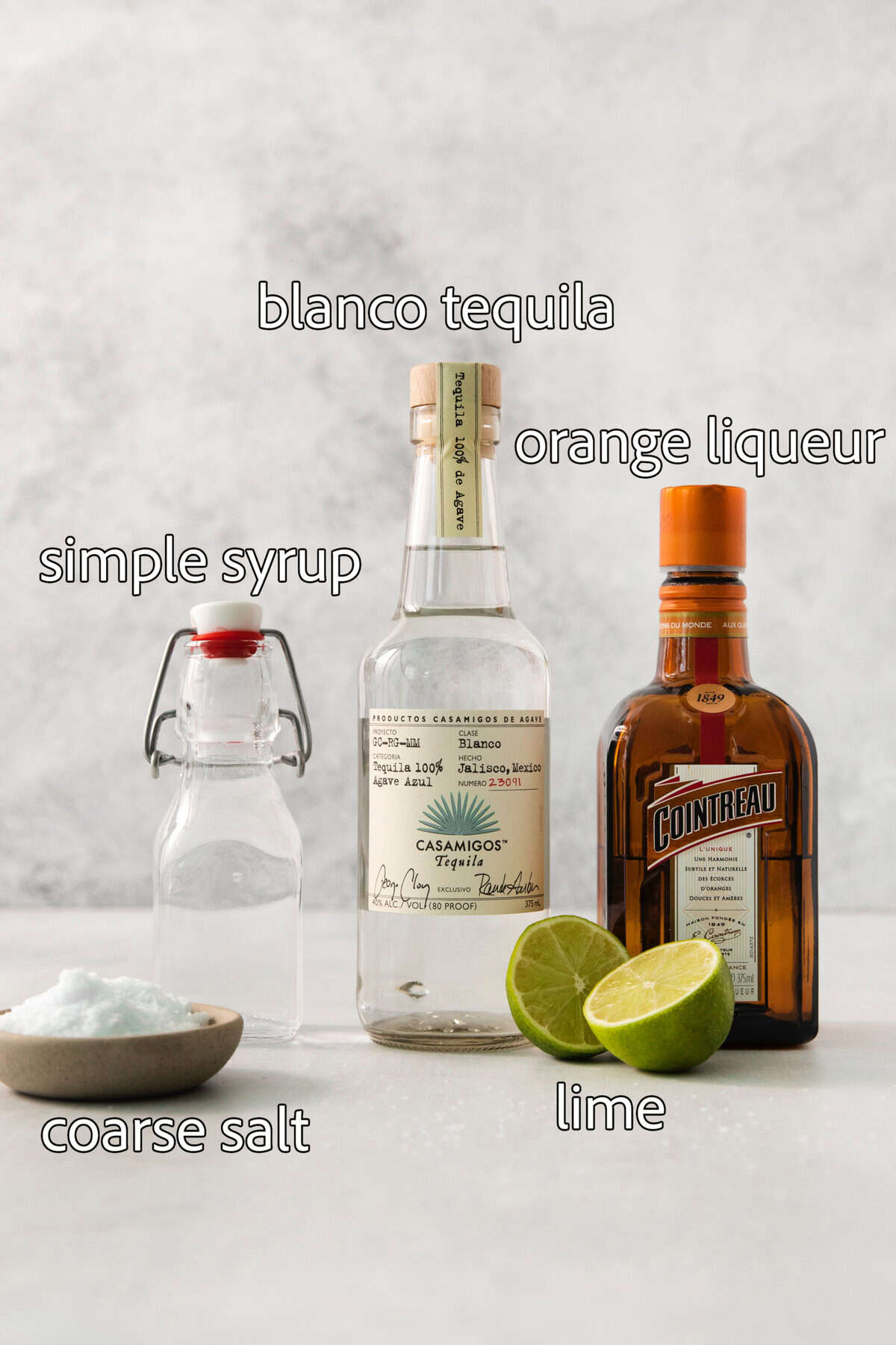 ingredients needed for margaritas
