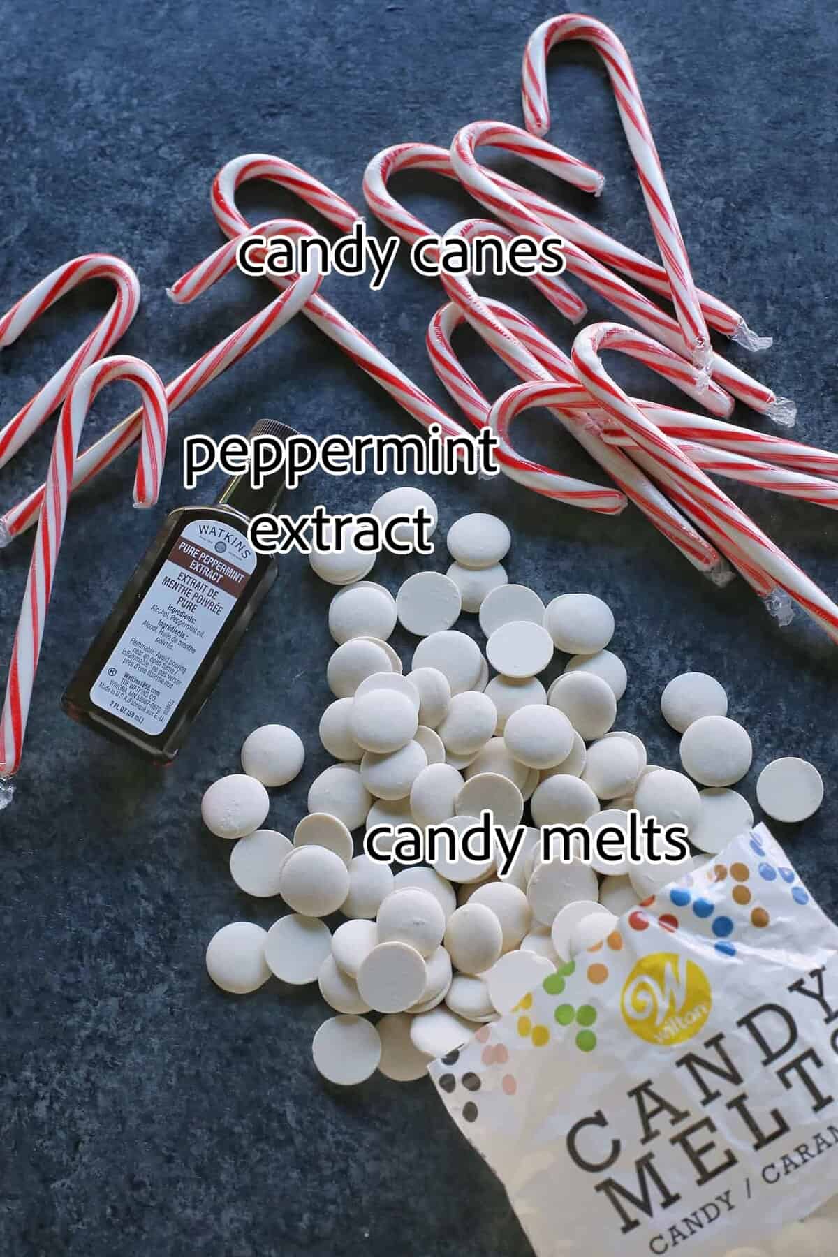ingredients needed for peppermint bark
