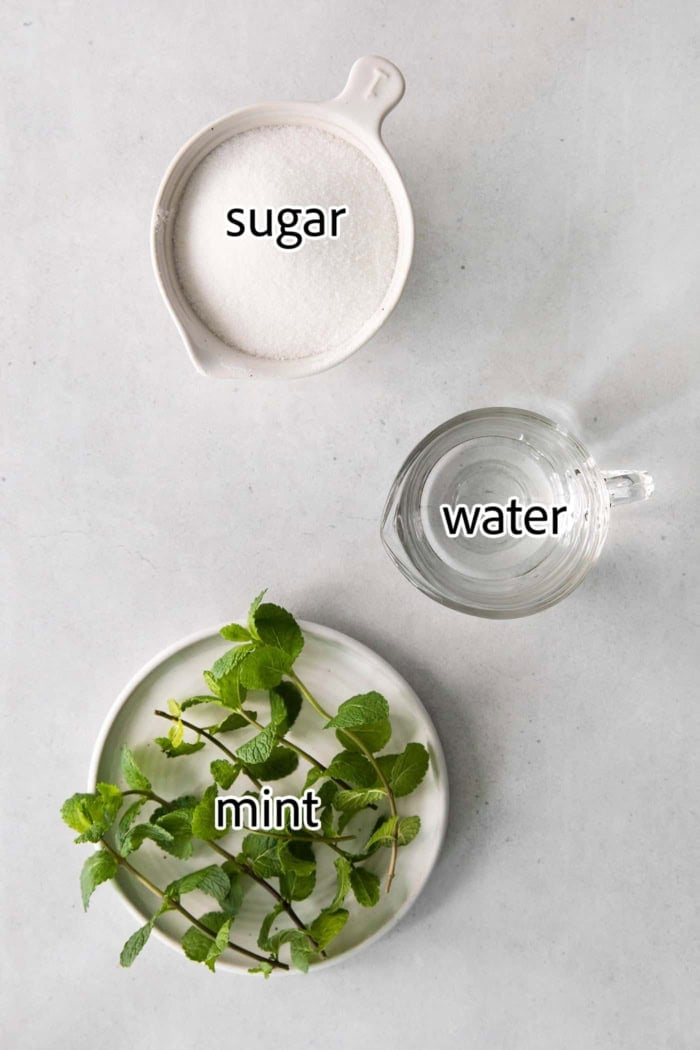 ingredients needed for pineapple mint julep sangria