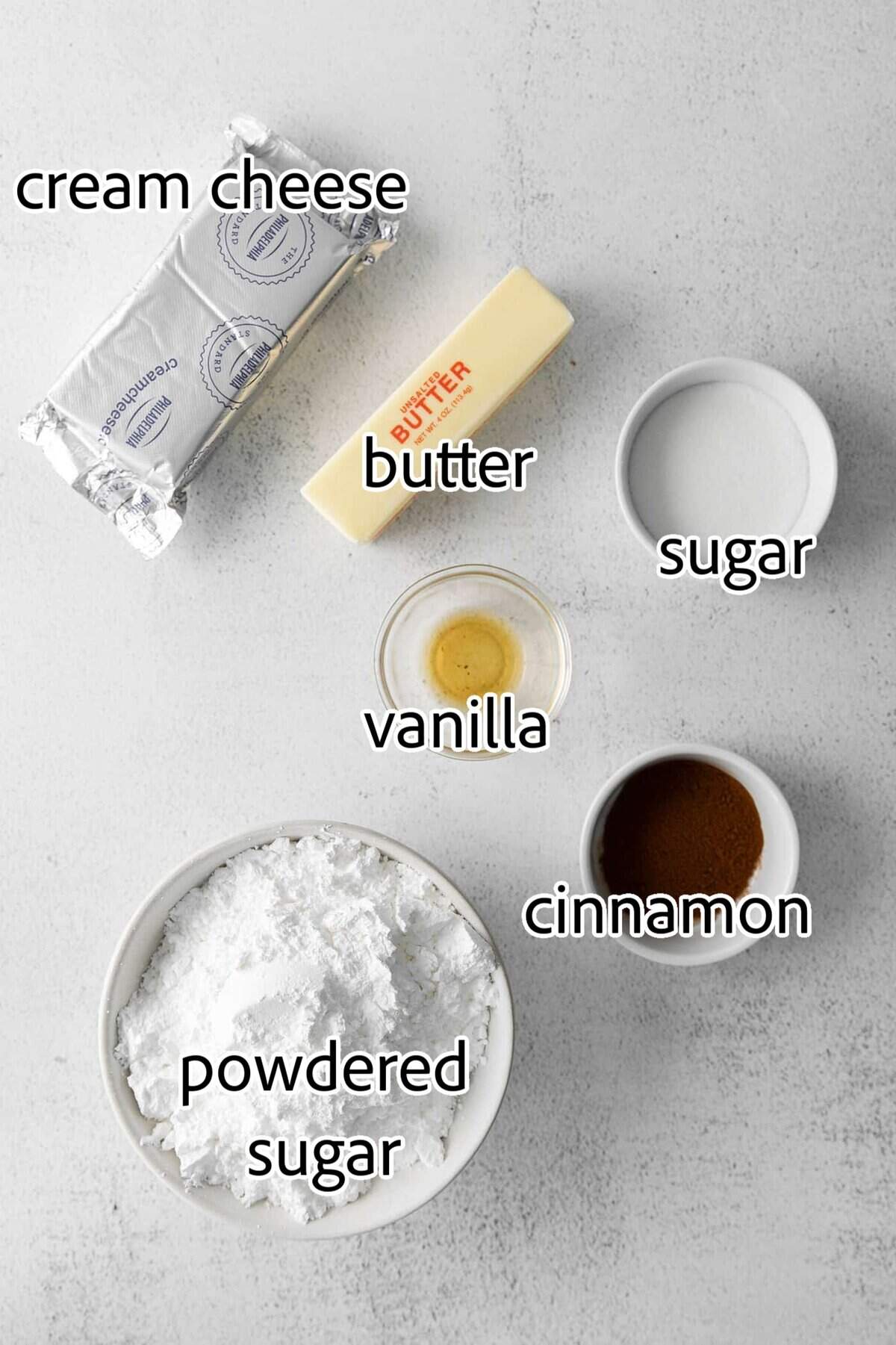 ingredients needed for snickerdoodle cupcakes