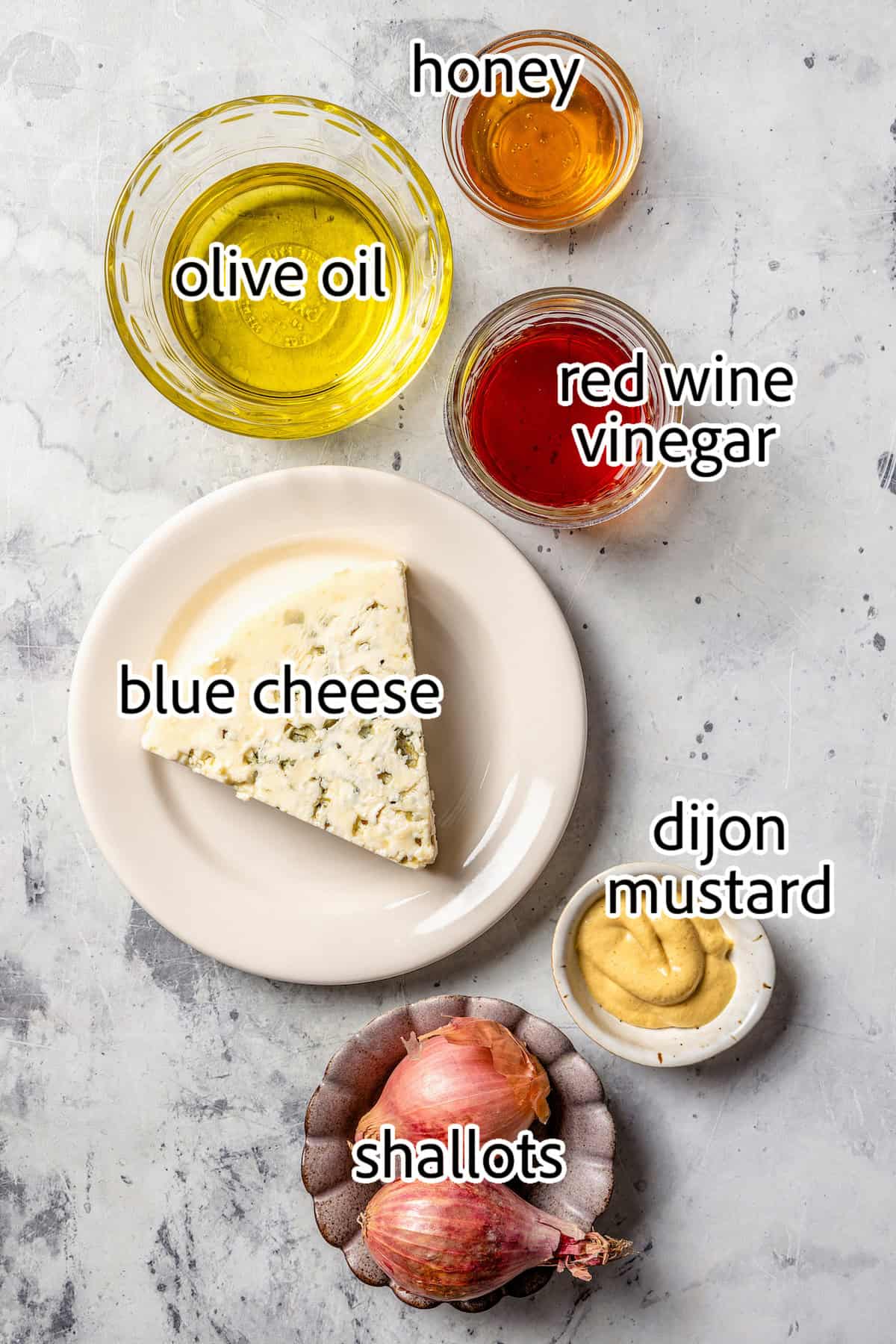 ingredients needed for grilled potato salad