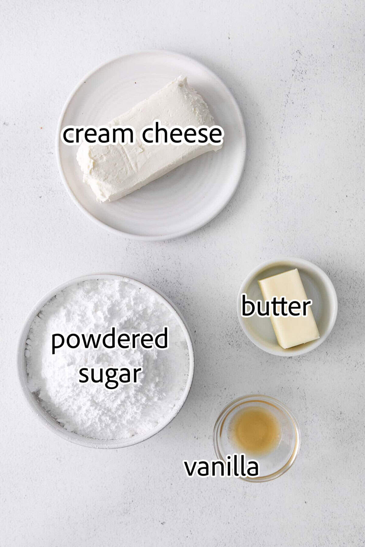 ingredients needed for carrot cake