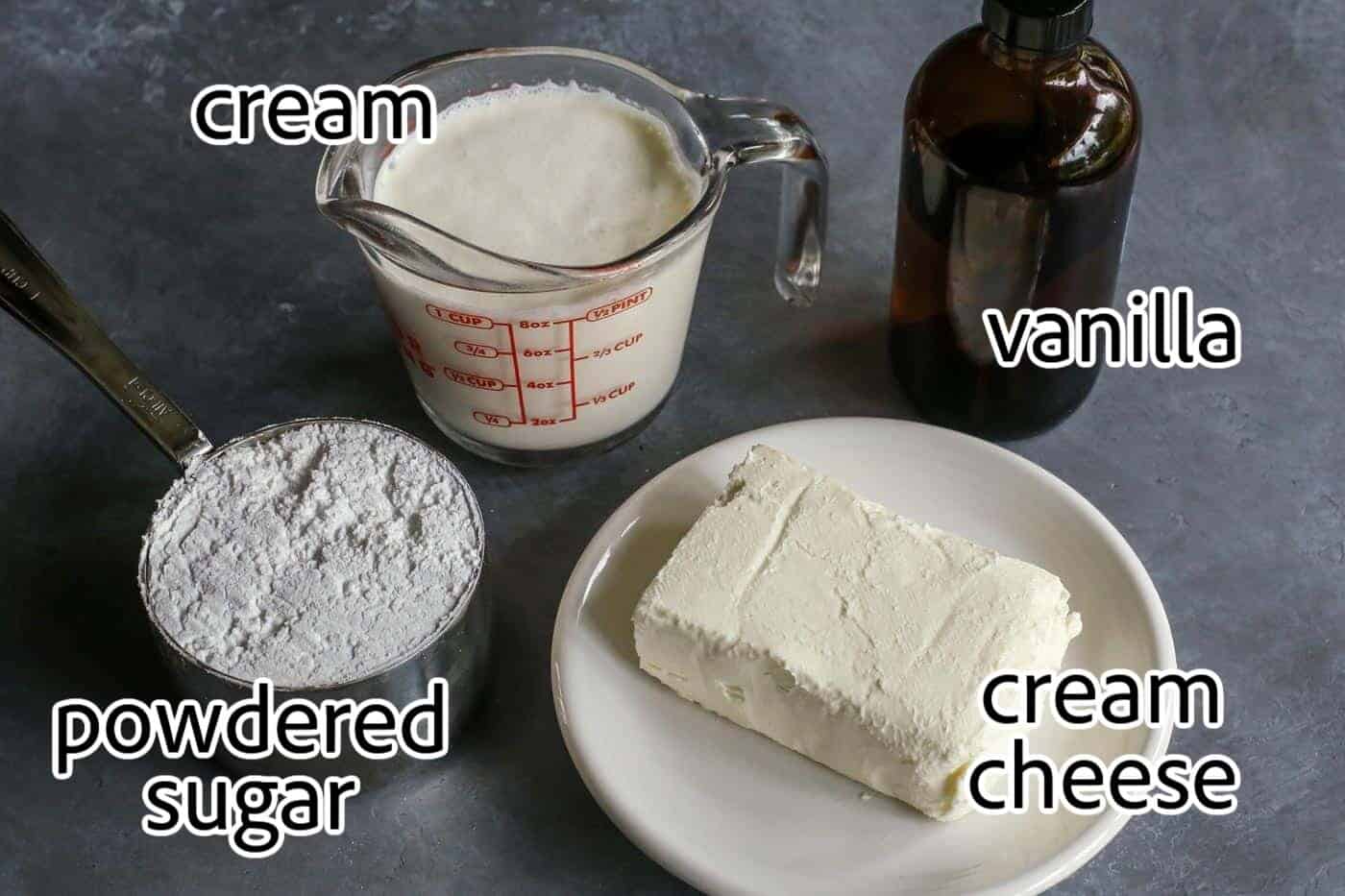 ingredients needed for strawberry cream cheese pie