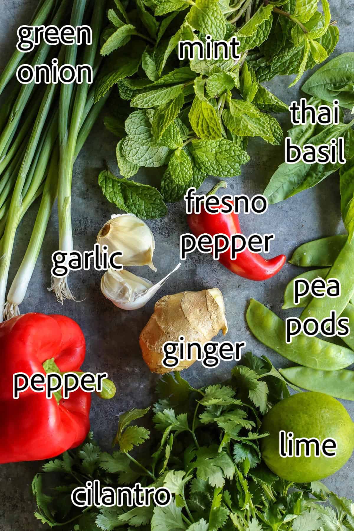 ingredients needed for thai chicken soup