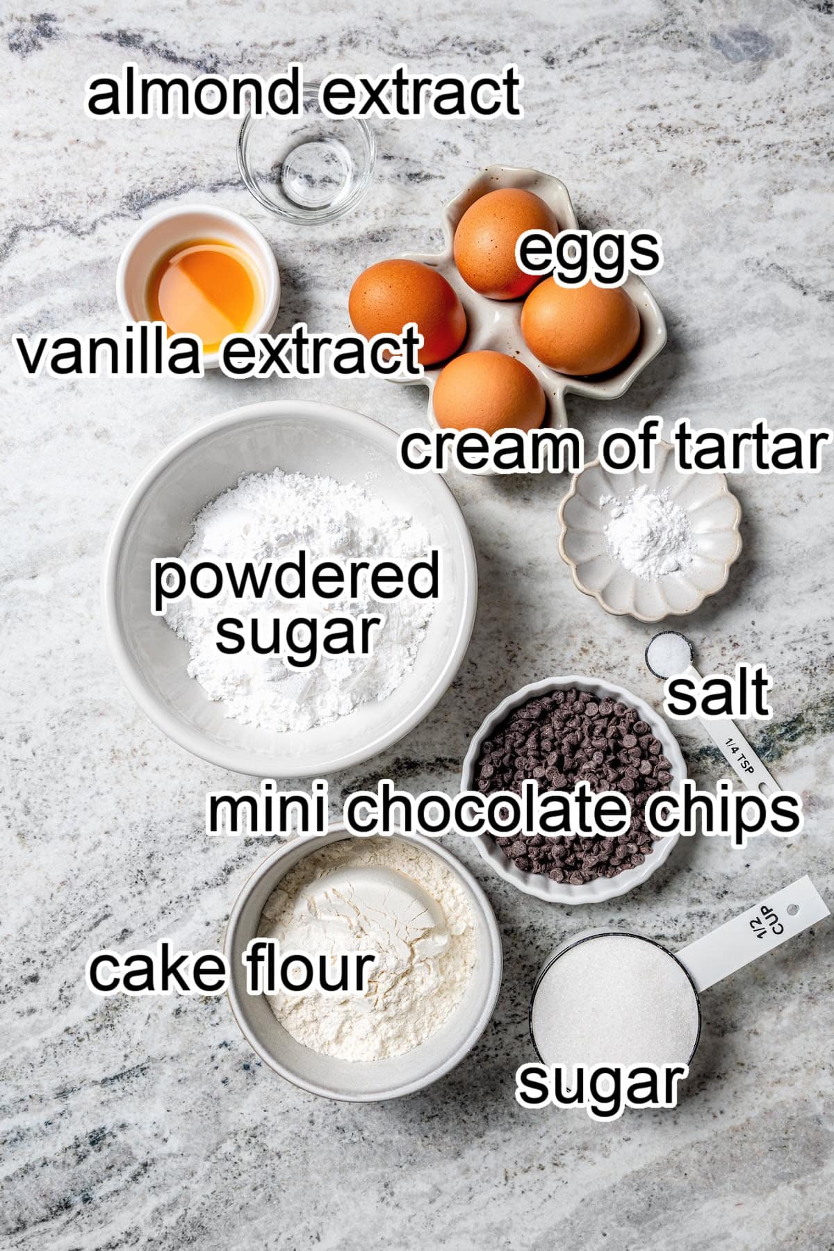 ingredients needed for angel food cupcakes
