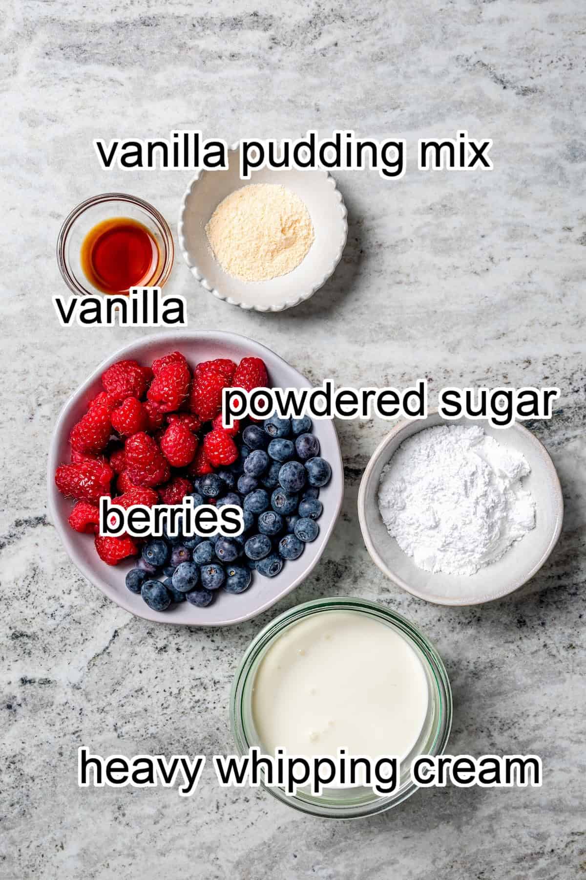 ingredients needed for angel food cupcakes