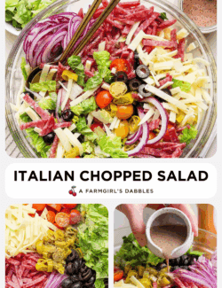 Pinterest image for Italian Chopped Salad