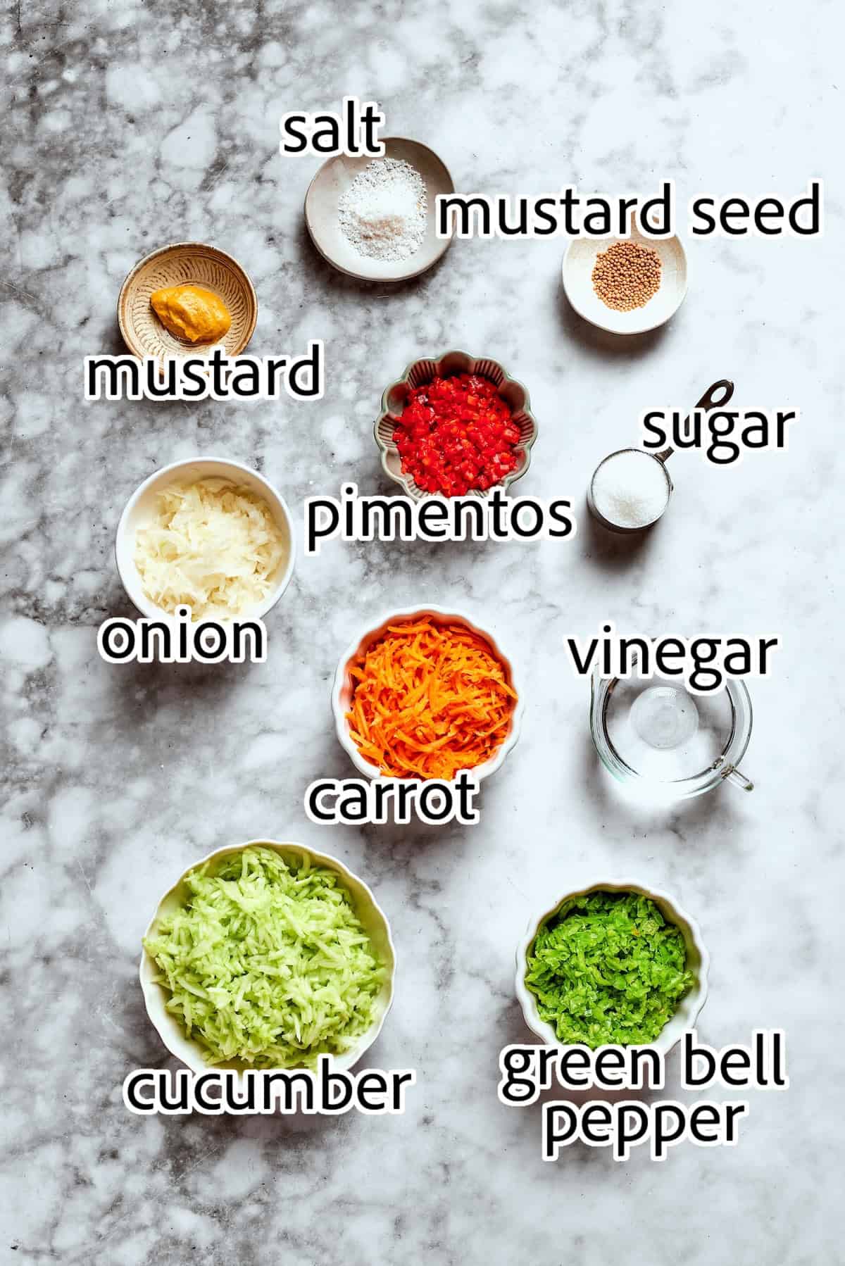 ingredients needed for pickle relish