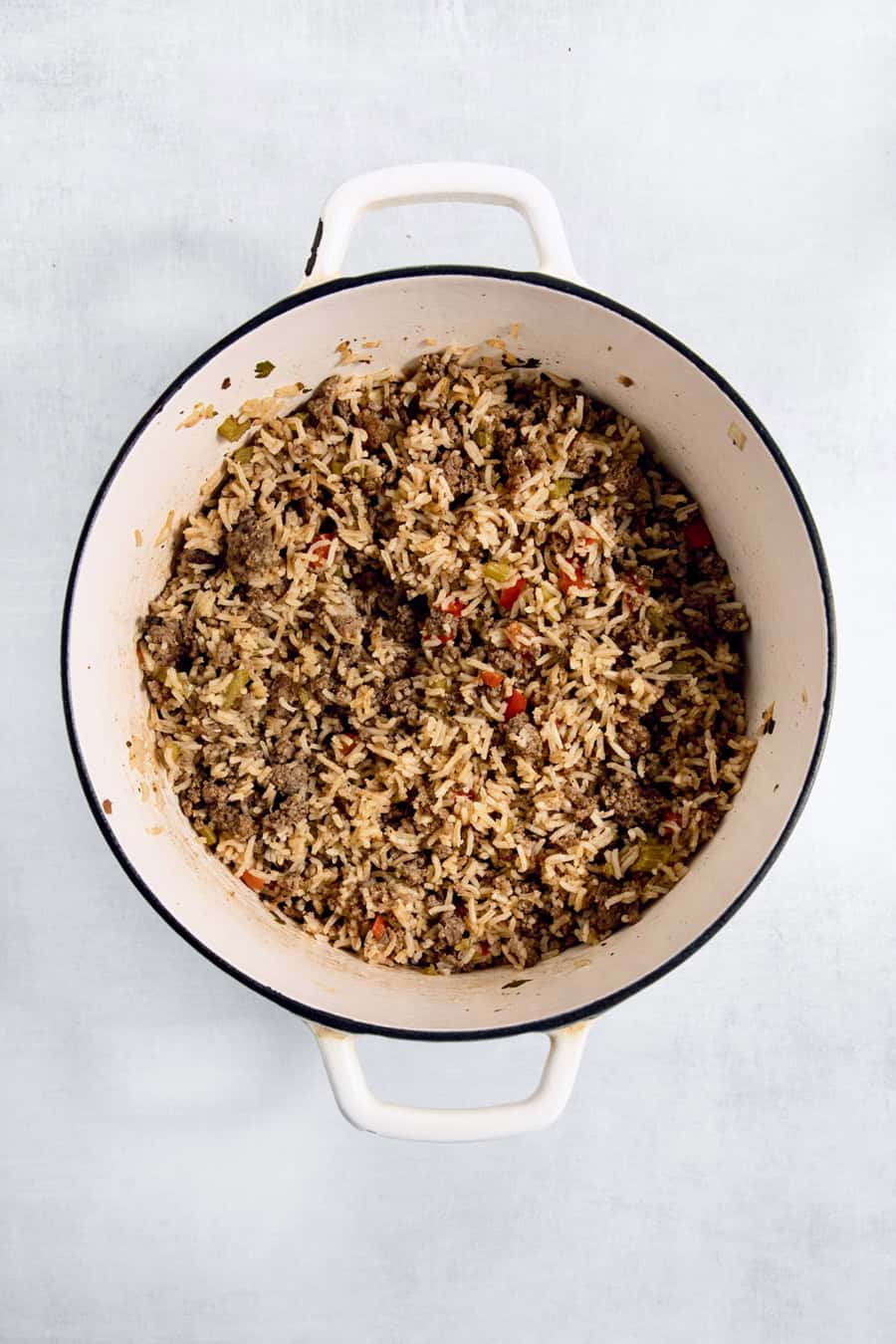 Dumpy Rice One-Pot Dirty Rice Recipe | A Farmgirl's Dabbles