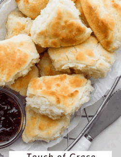 Pinterest image for Touch of Grace Biscuits