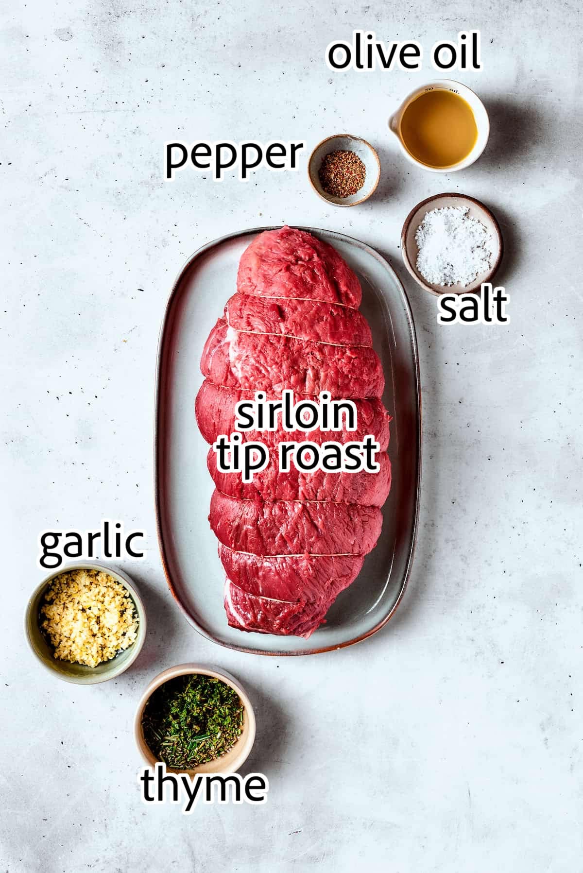 ingredients needed for sirloin tip roast