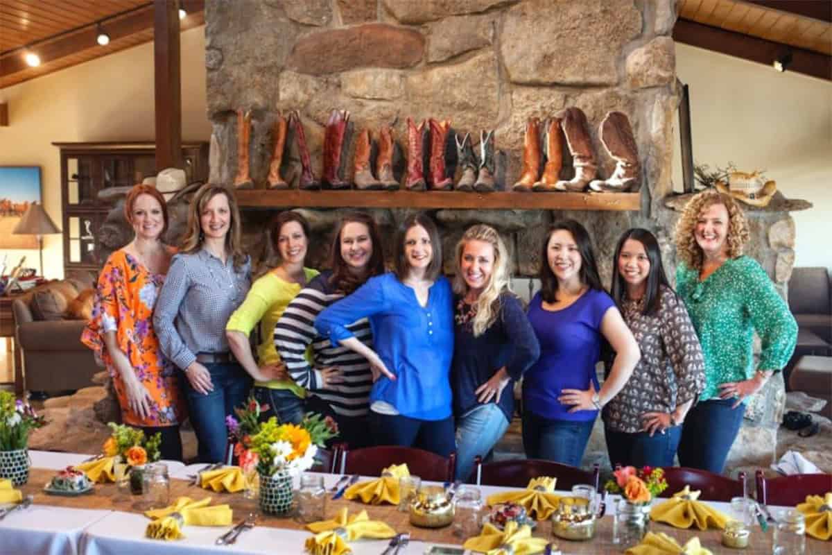 food blog women at the Drummond Ranch, with Ree Drummond