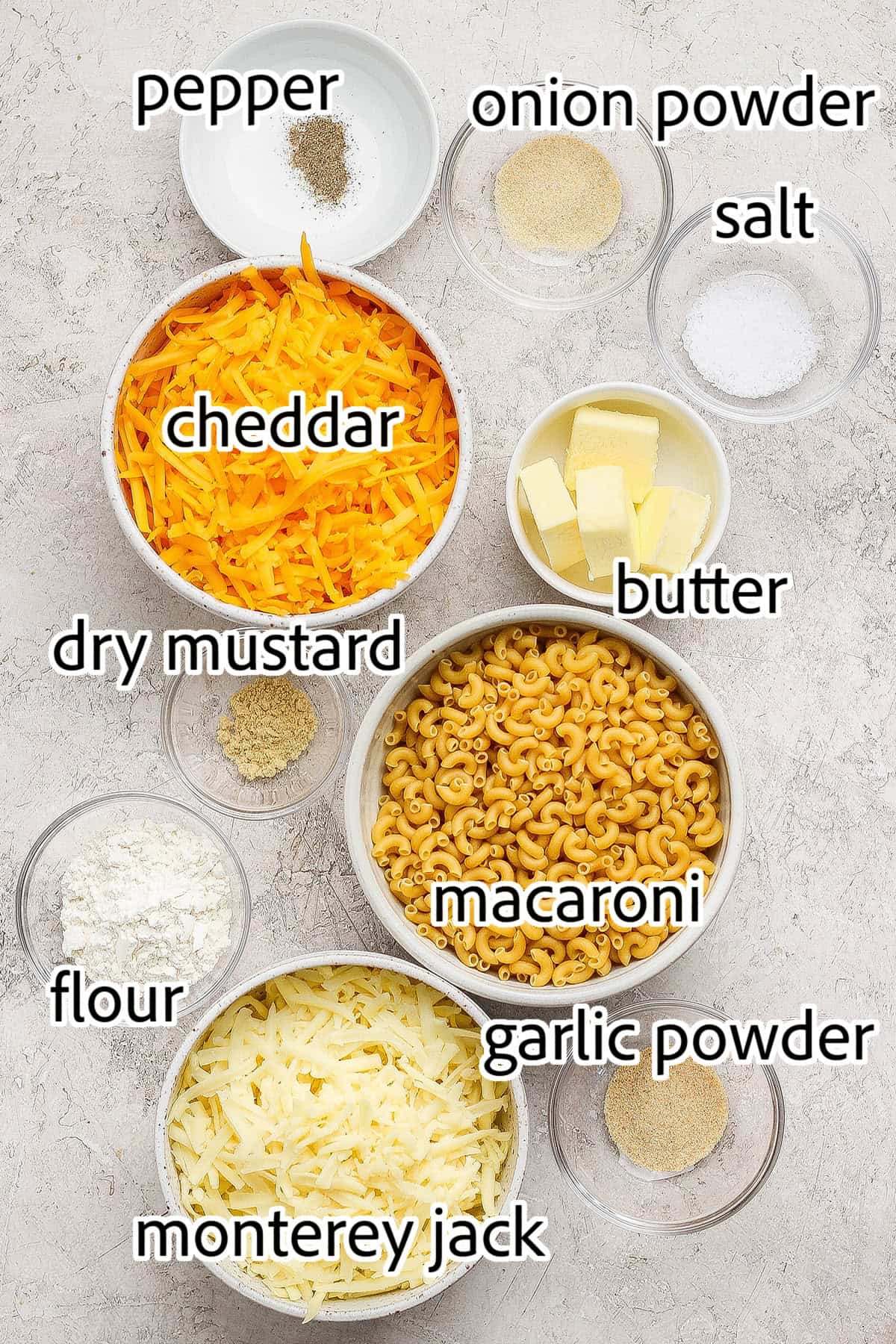 This homemade stovetop macaroni and cheese recipe is perfect for a weeknight! Ultra creamy, rich, and much quicker than the baked version. ingredients needed for macaroni and cheese