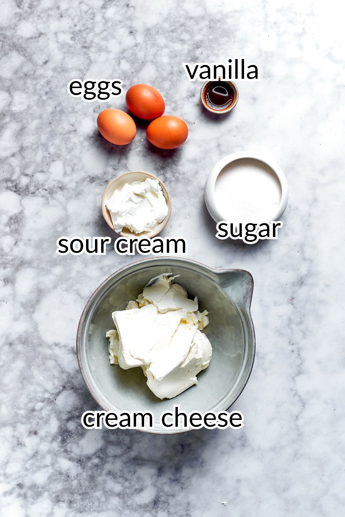 ingredients needed for raspberry swirl cheesecake