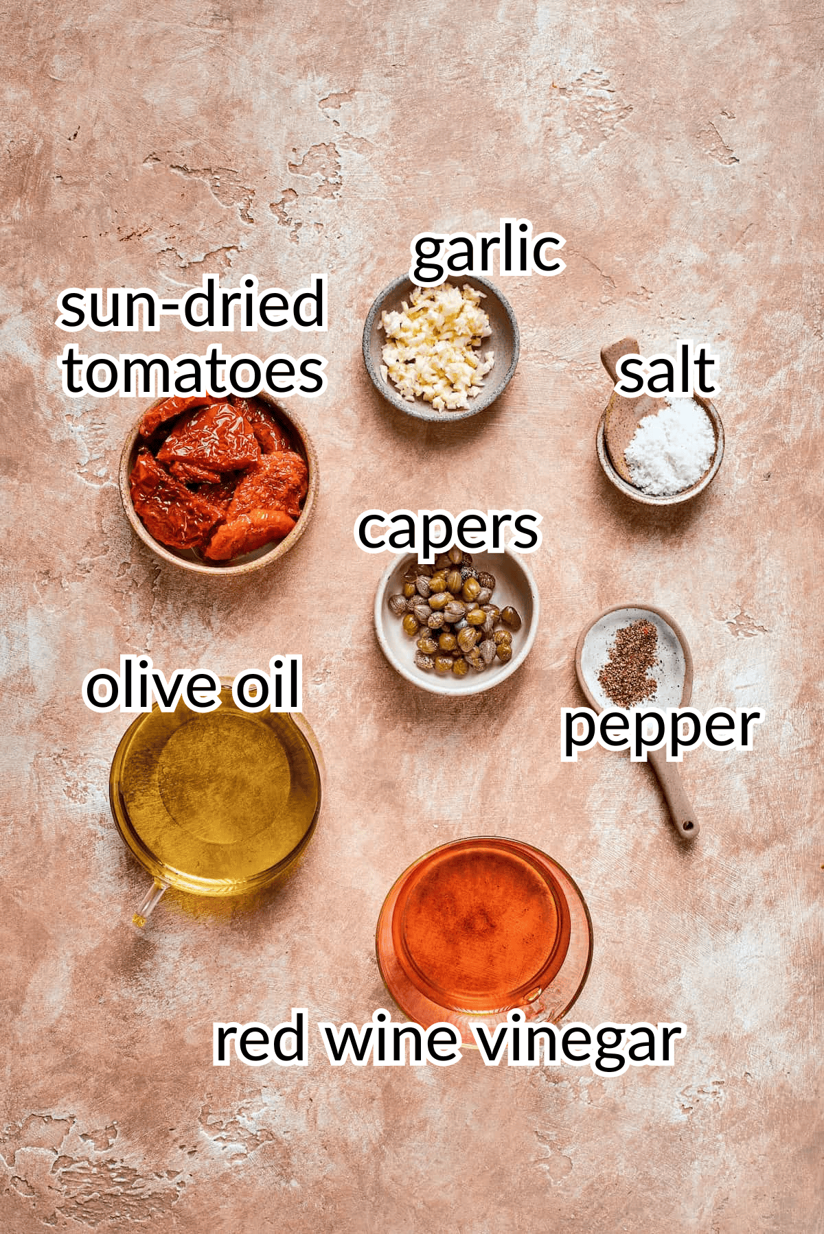 This sun-dried tomato pasta salad lets the abundance of summer produce shine, with juicy tomatoes and fresh basil. Perfect for picnics! ingredients needed for sun dried tomato pasta